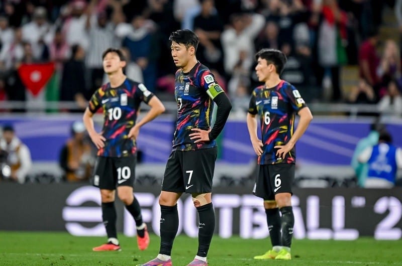 Hàn Quốc gây thất vọng tại Asian Cup 2023.