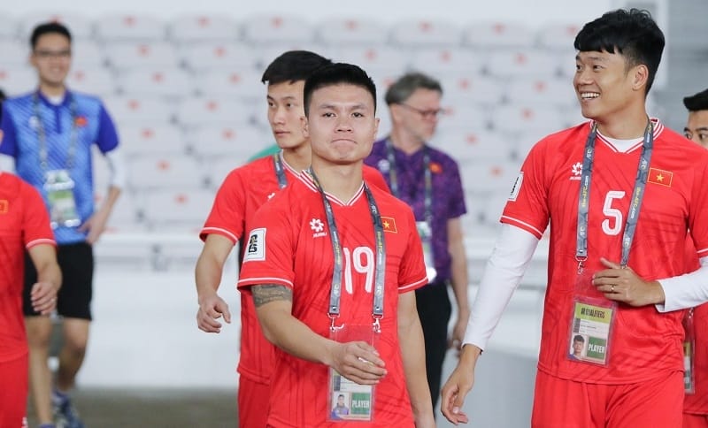Quang Hải không được ra sân ở trận thua trước Indonesia (Ảnh: VFF).