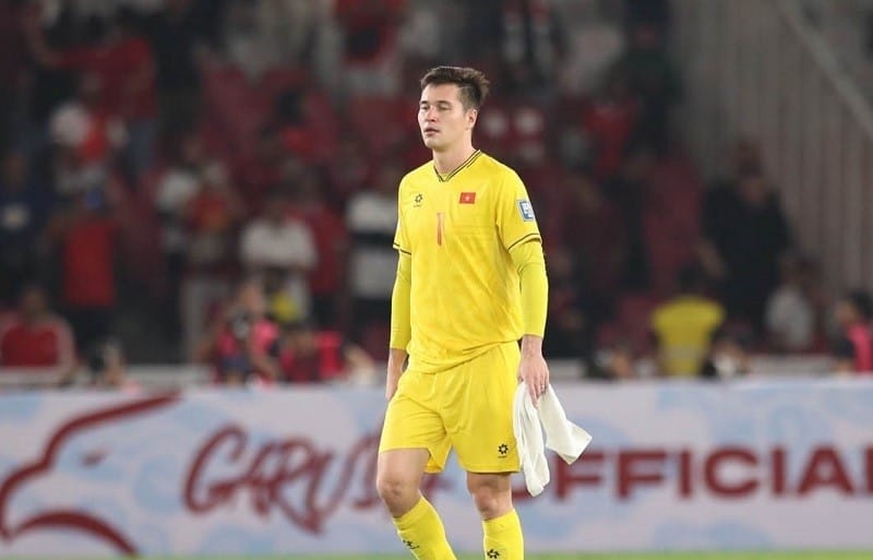 Filip Nguyễn thi đấu nỗ lực nhưng vẫn bị thủng lưới (Ảnh: Sport5).